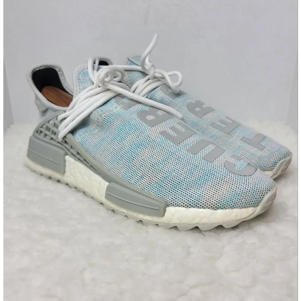 adidas NMD Human Race Trail x Pharrell x BBC Men's Sneaker Size 10 Cotton Candy